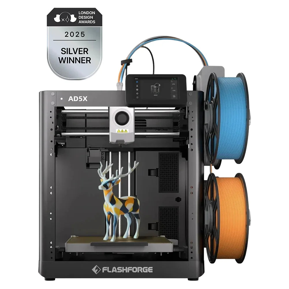 AD5X 3D Printer, Multi-Color Printer & 600Mm/S High Speed, 1Count, 8.7 X 8.7 X 8.7"