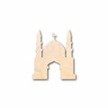 Unfinished Wood Mosque Silhouette - Craft- up to 46" DIY