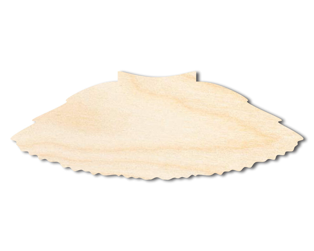 Unfinished Wood Tutu Shape - Craft - up to 46" DIY