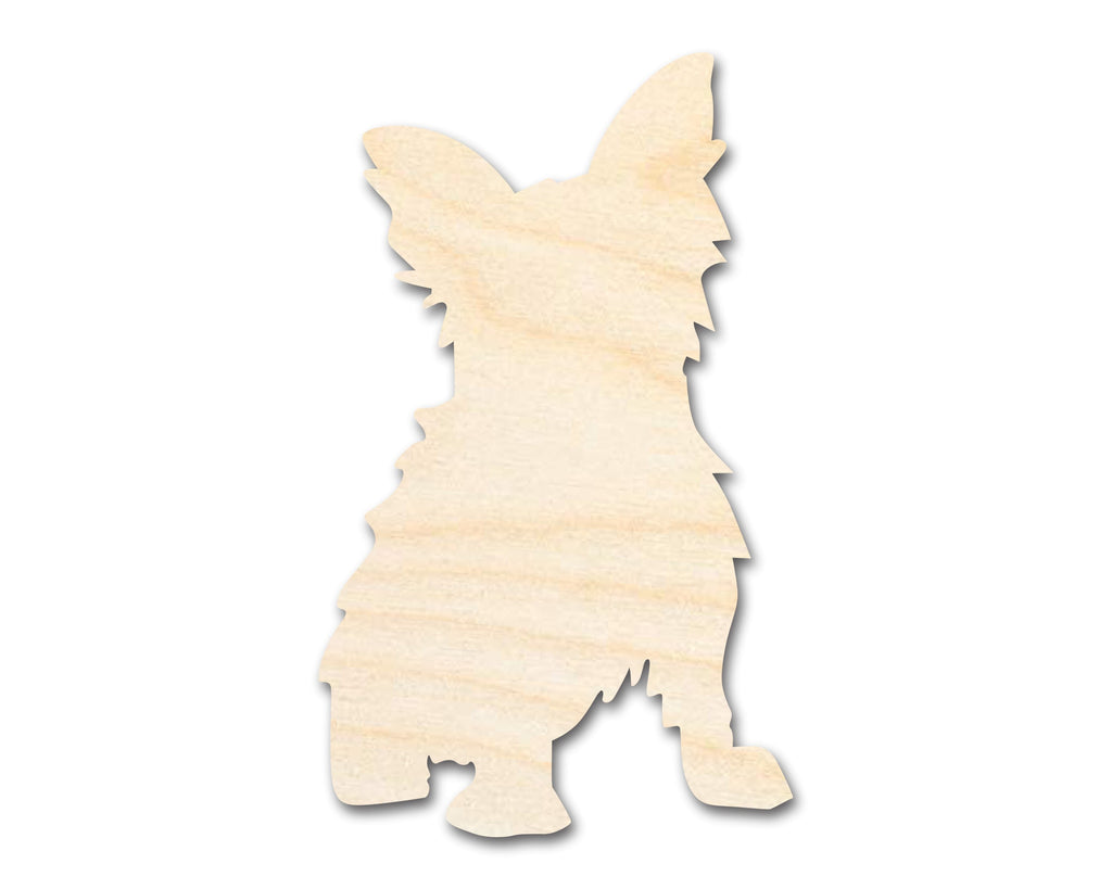 Unfinished Wood Cute Dog Shape - Pet Craft - up to 46"