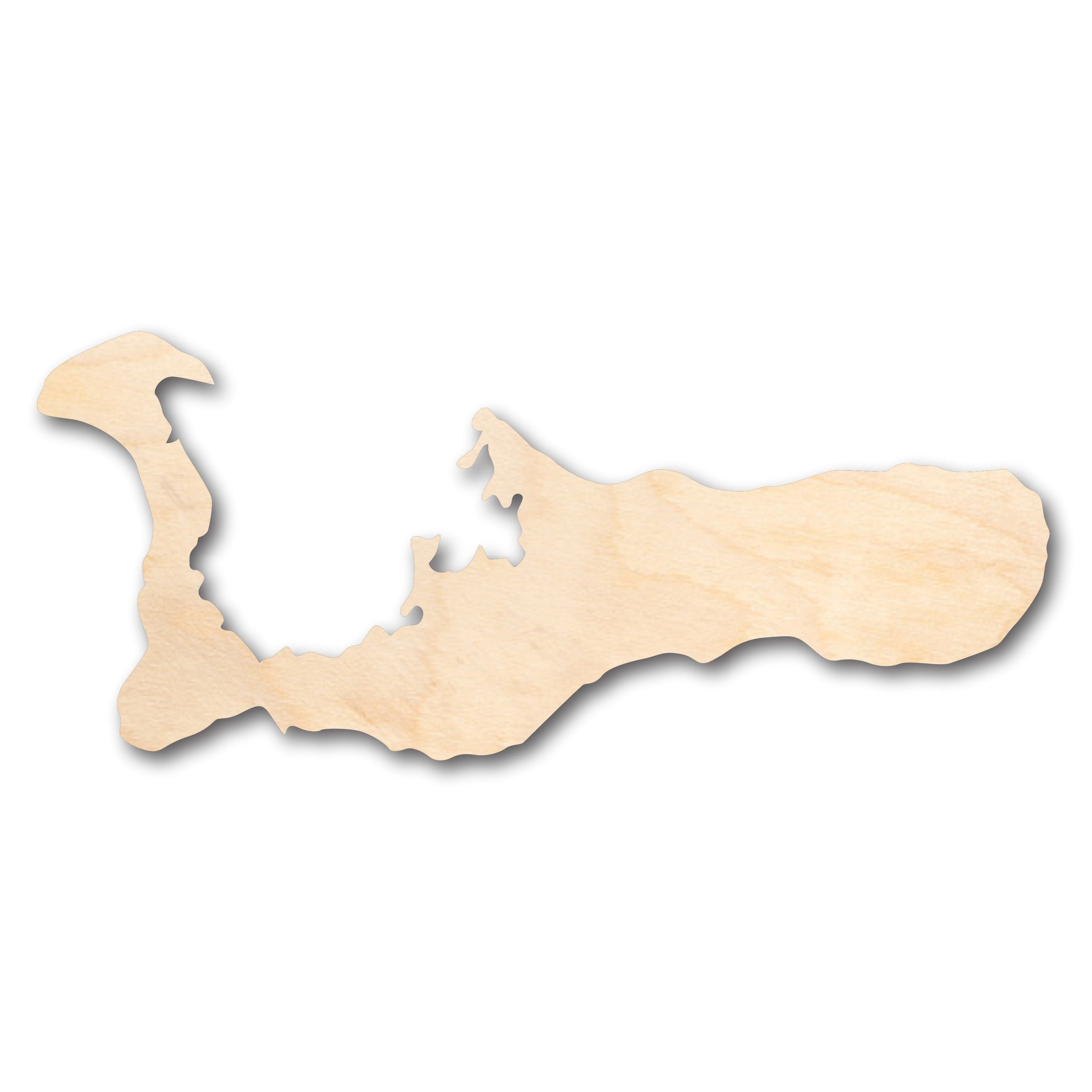Unfinished Wood Grand Cayman Islands Shape - Craft - up to 46" DIY