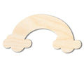Unfinished Wood Rainbow Silhouette - Craft - up to 46" DIY