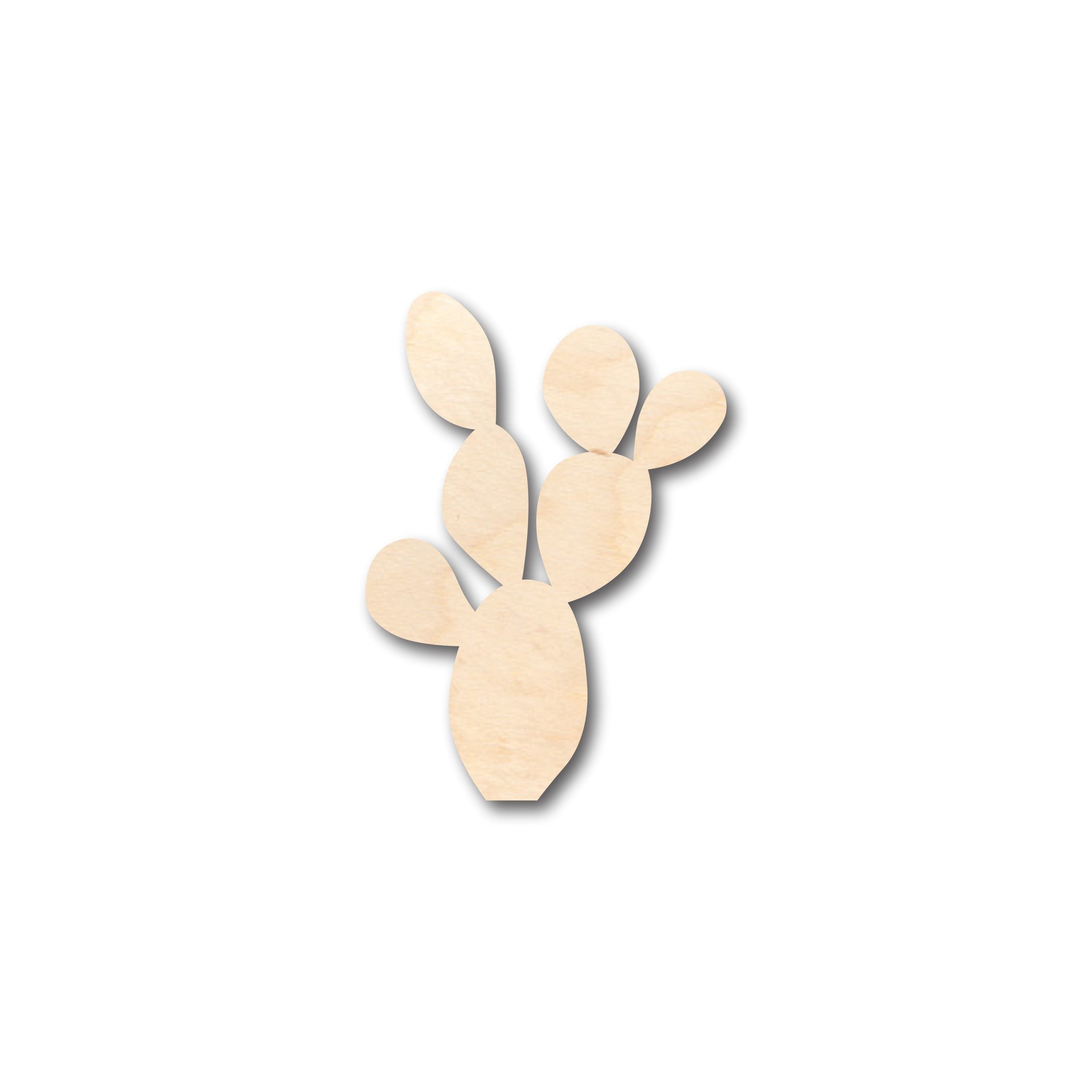Unfinished Wood Cactus Shape - Craft - up to 46" DIY