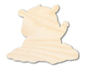 Unfinished Wood Groundhog Day Shape - Craft - up to 46" DIY