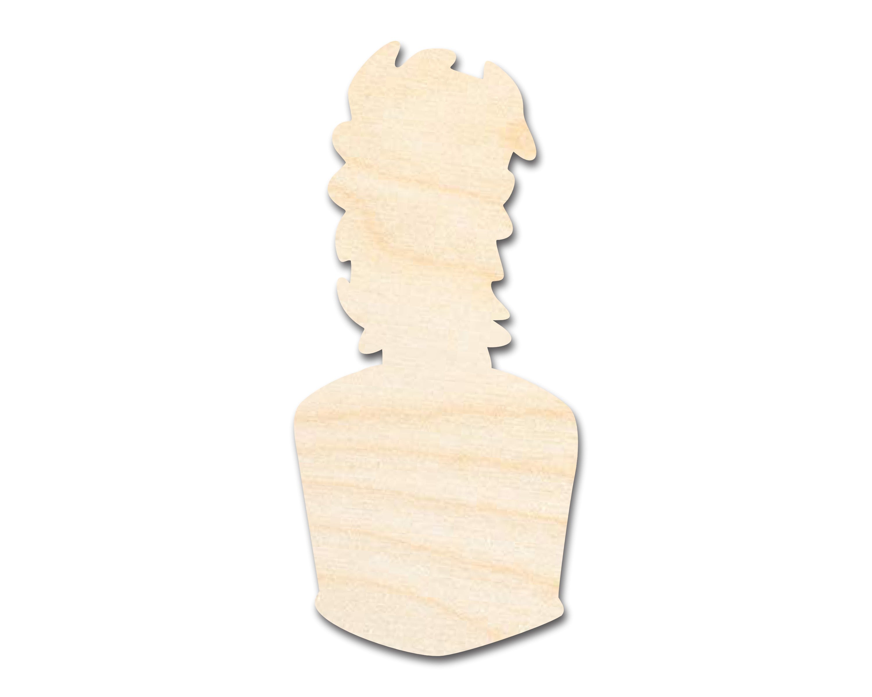 Unfinished Wood Marching Band Shako Hat Silhouette | DIY Band Craft Cutout | up to 46" DIY