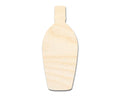 Unfinished Rum Bottle Shape | DIY Craft Cutout | up to 46" DIY