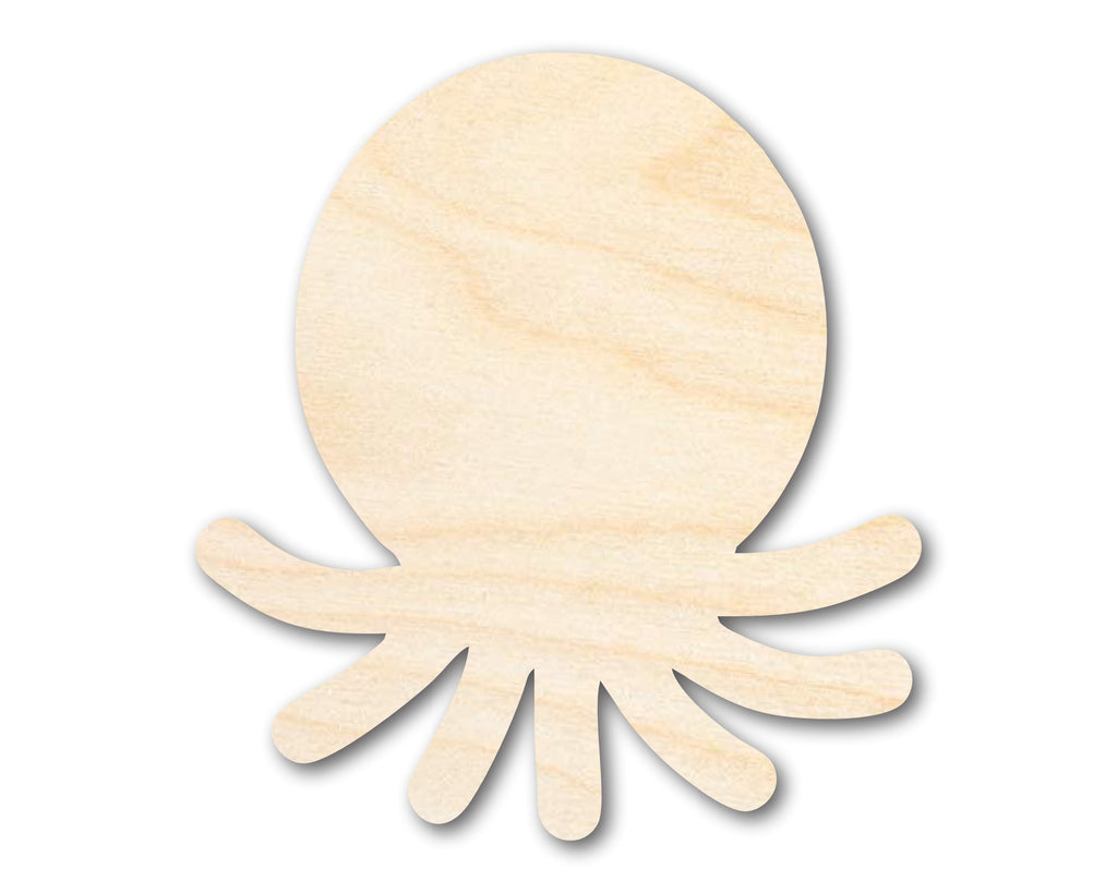 Unfinished Cute Octopus Shape | DIY Craft Cutout | up to 46" DIY