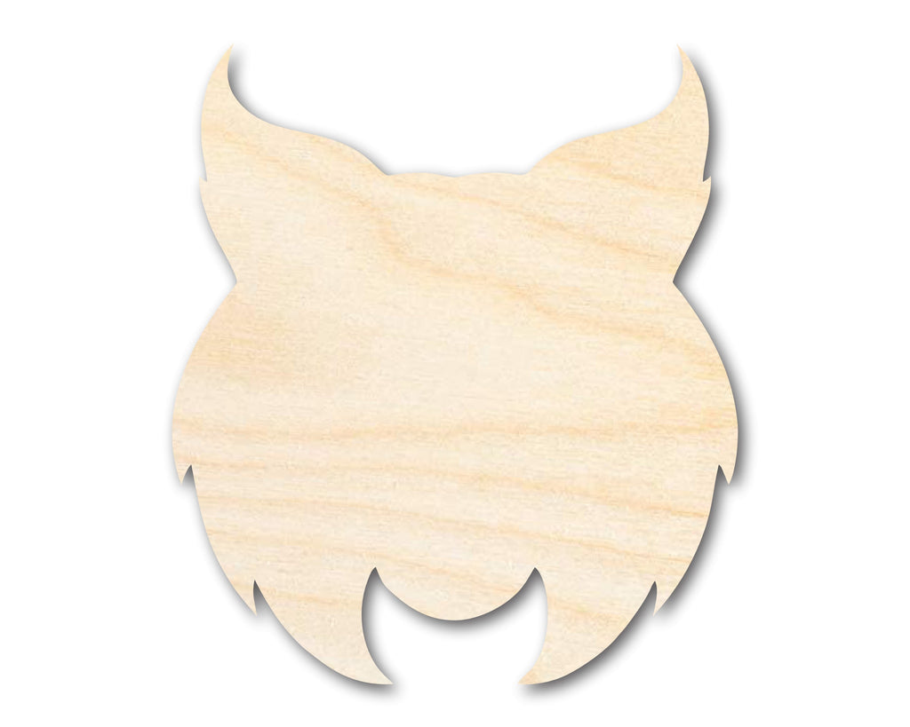 Unfinished Wood Wildcat Mascot Shape | DIY Craft Cutout | up to 46" DIY