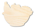 Unfinished Wood Fruit Basket Shape | DIY Craft Cutout | up to 46" DIY