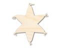 Unfinished Wood Star Pinata Shape | DIY Craft Cutout | up to 46" DIY