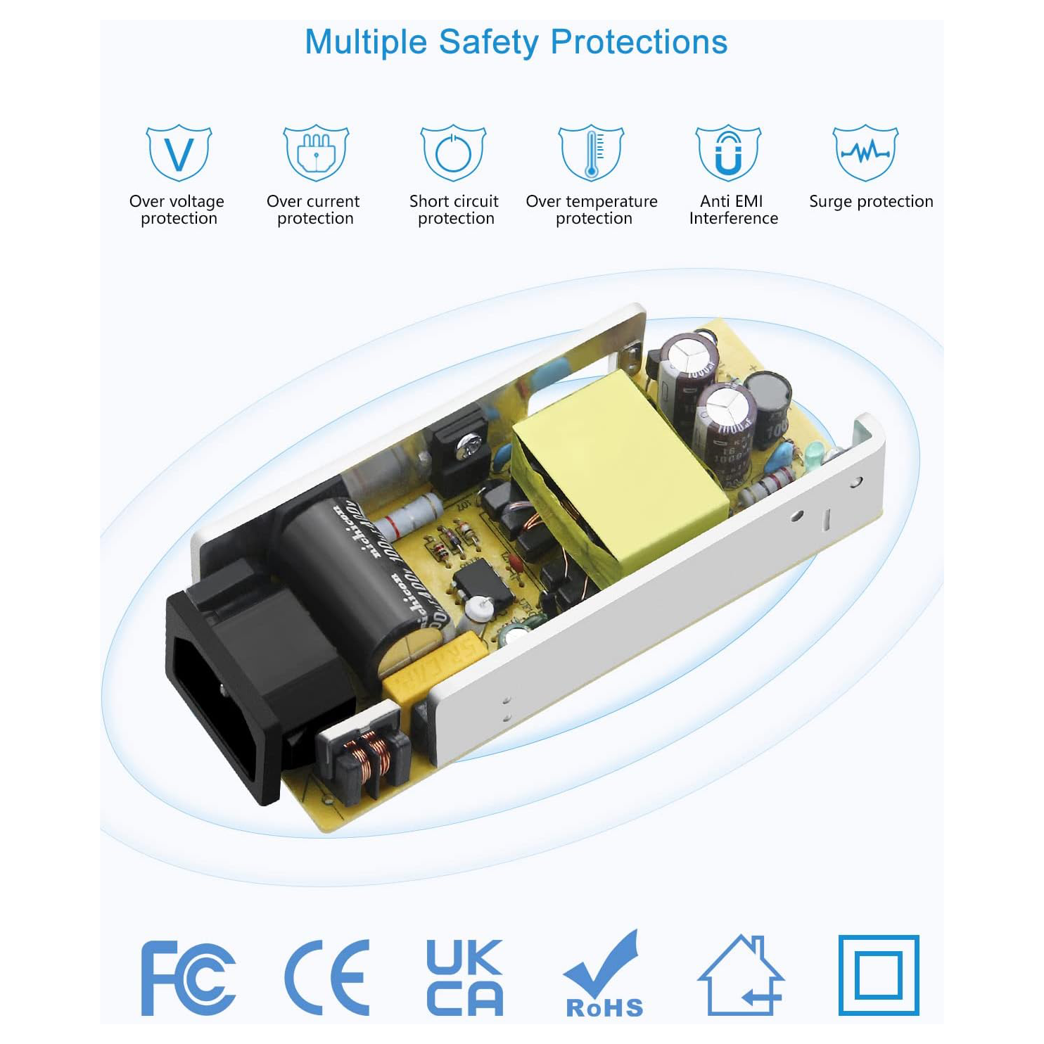 24V Transformer for LED Address Signs – Power Supply for Backlit Numbers