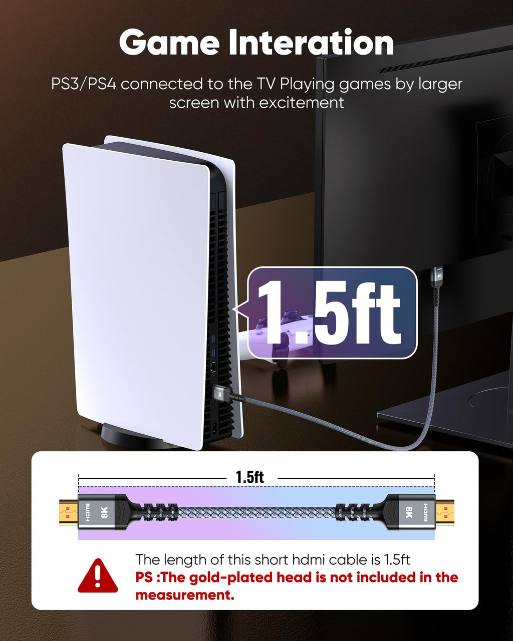 High-Speed 4K HDMI Cable