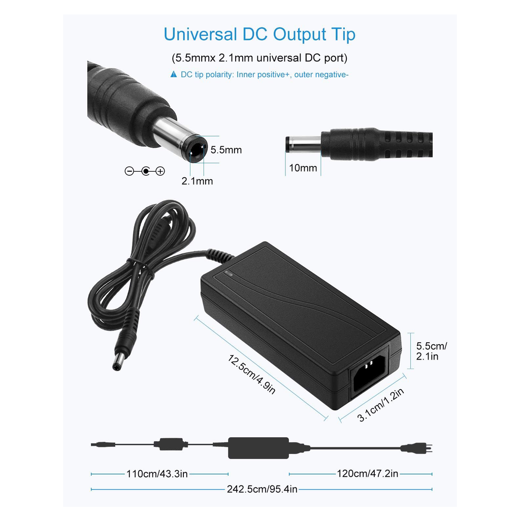 24V Transformer for LED Address Signs – Power Supply for Backlit Numbers