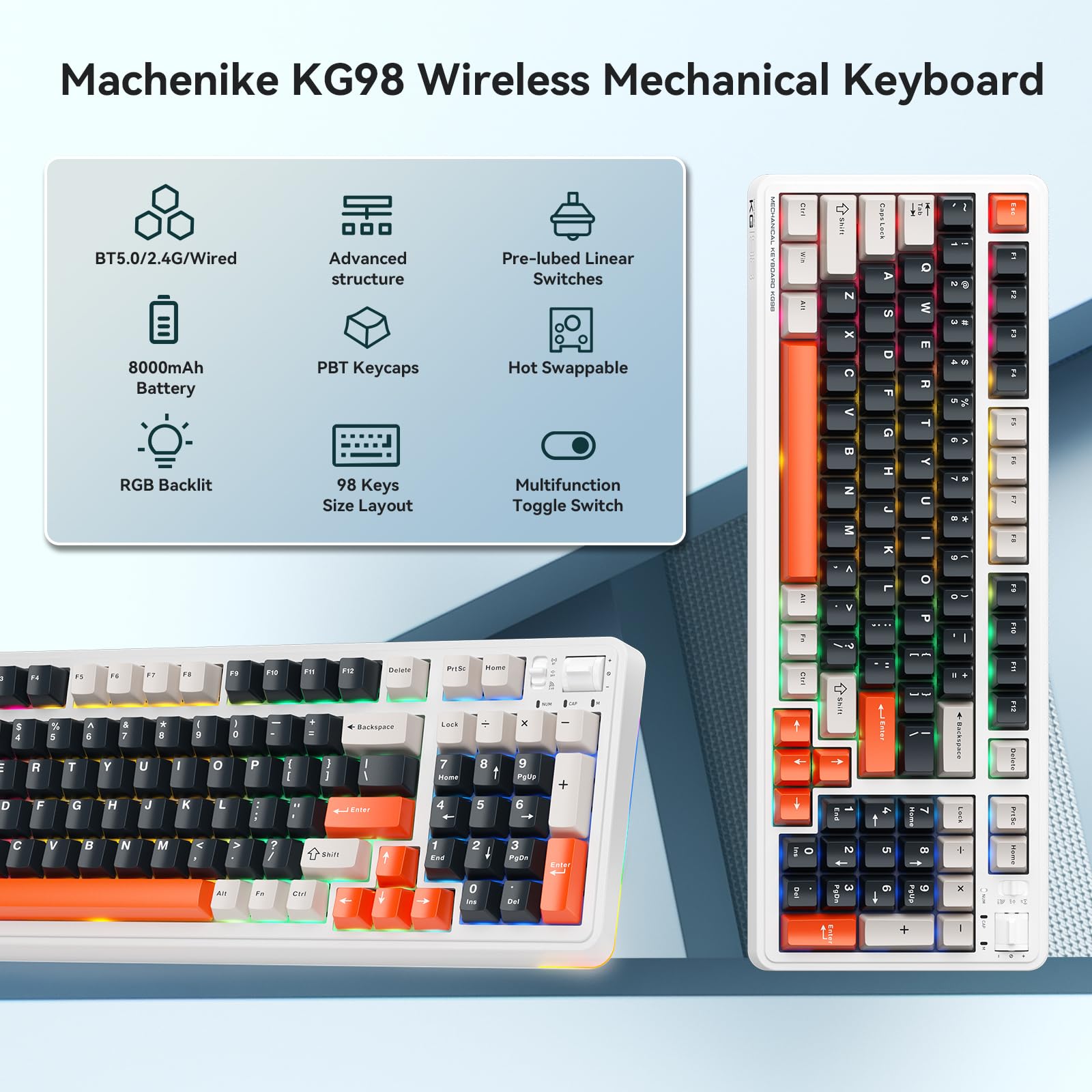 Machenike KG98 Mechanical Keyboard