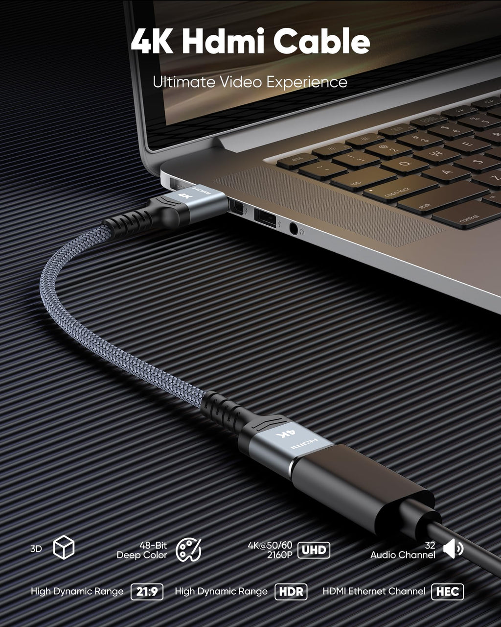 High-Speed 4K HDMI Cable