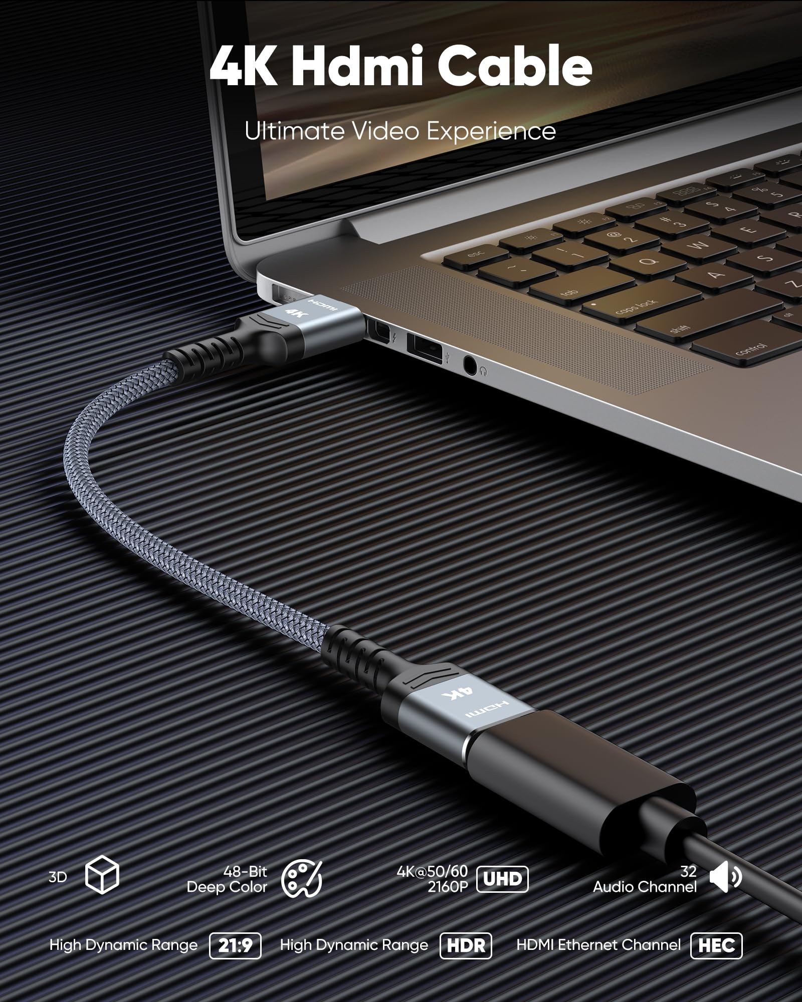 High-Speed 4K HDMI Cable