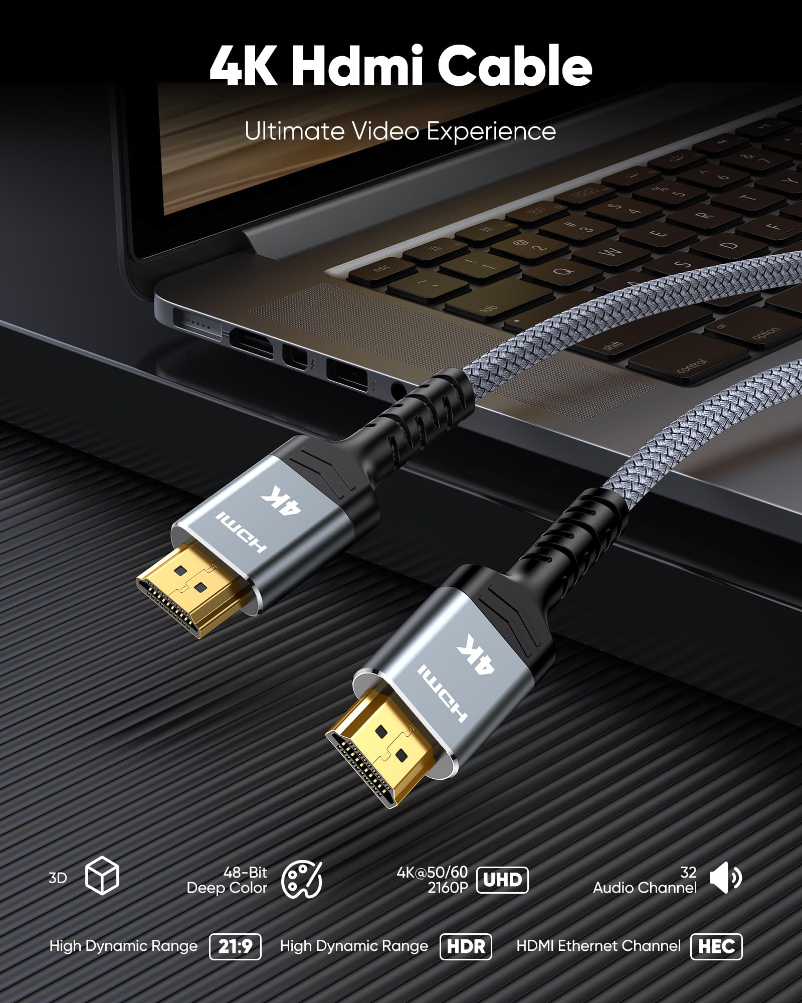 High-Speed 4K HDMI Cable