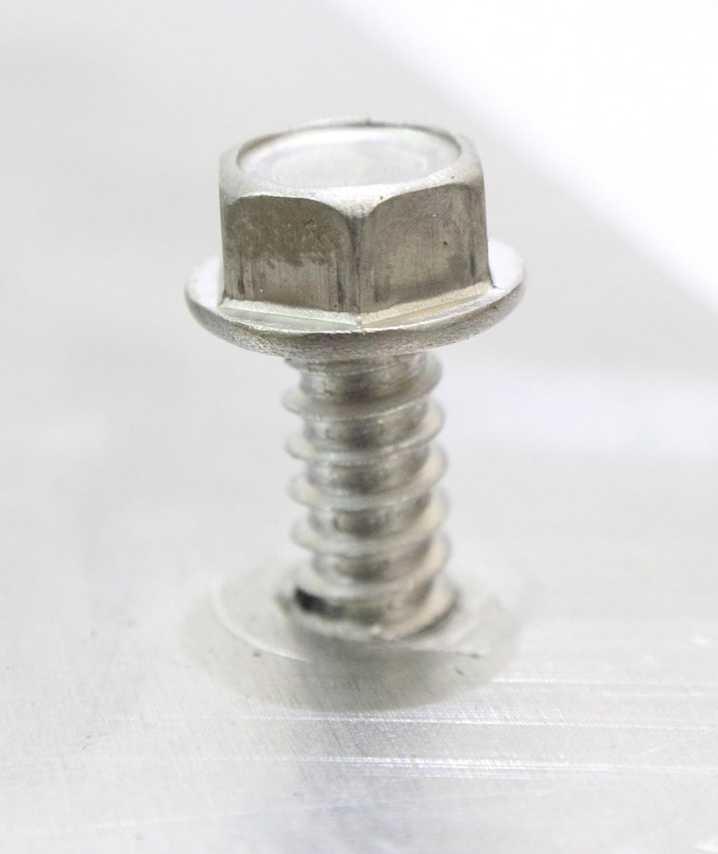 Premium No. 14 X 1-1/2" Stainless Steel Self-Drilling Screws - 50 Pack, TEK Screws with No. 3 Point, Plain Finish