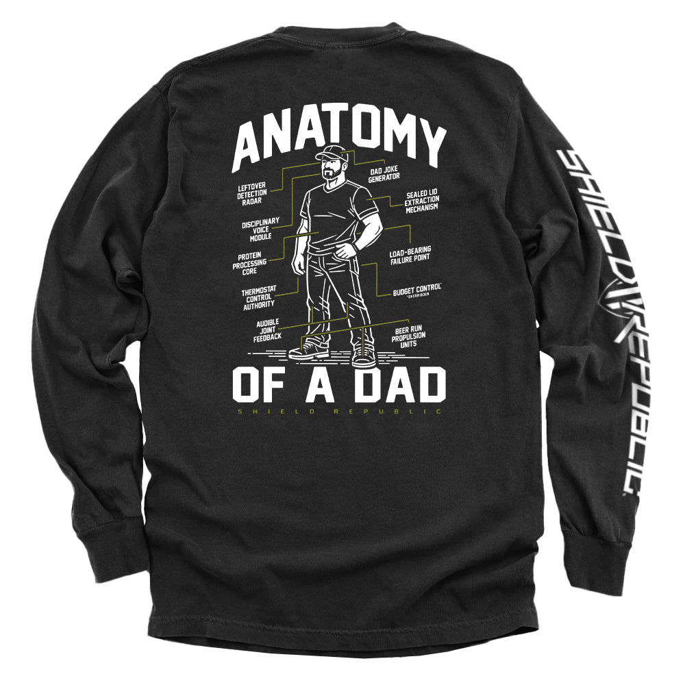 Anatomy of a Dad Graphic Tee - Metrics Lab