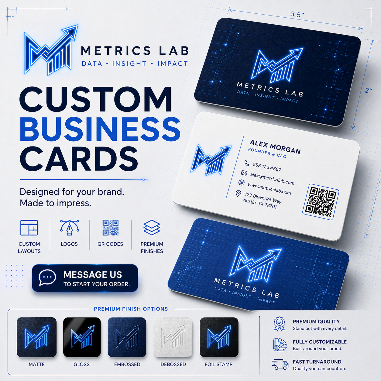 Custom Business Cards