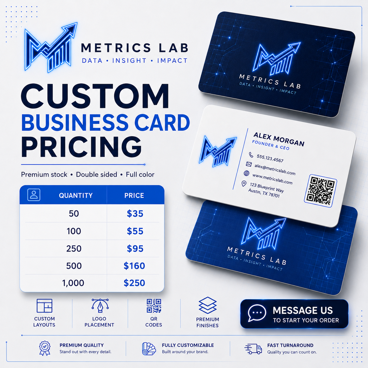 Custom Business Cards