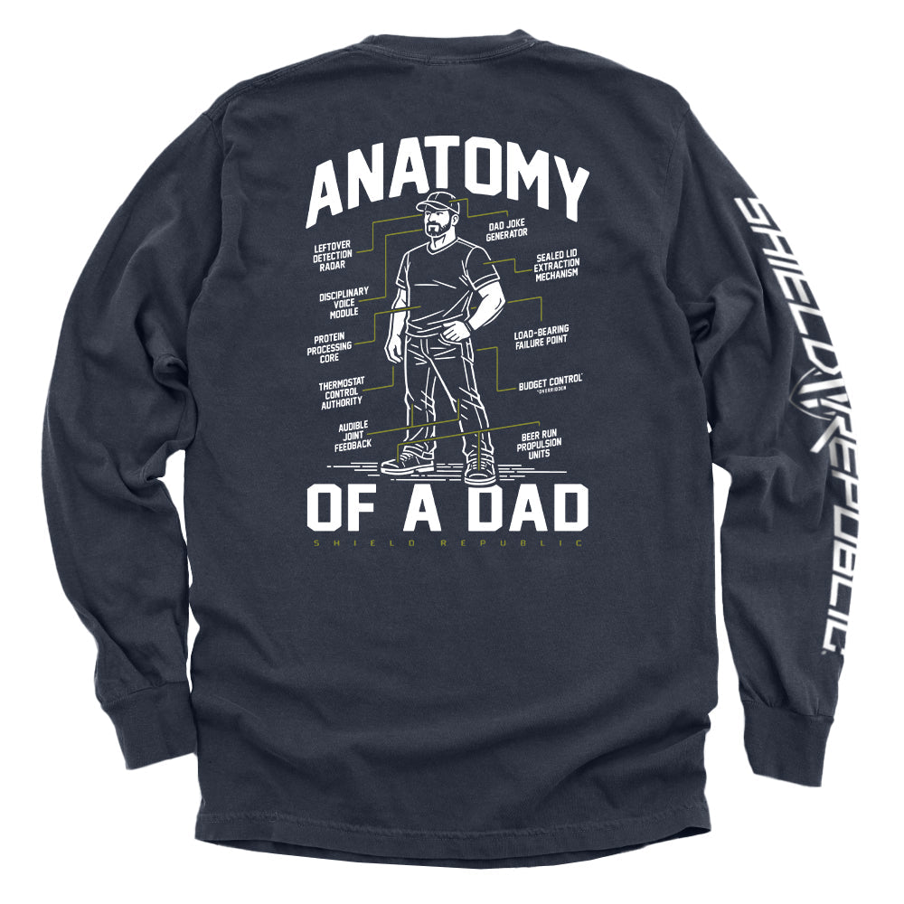 Anatomy of a Dad Graphic Tee - Metrics Lab