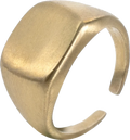 Custom Brass Signet Ring