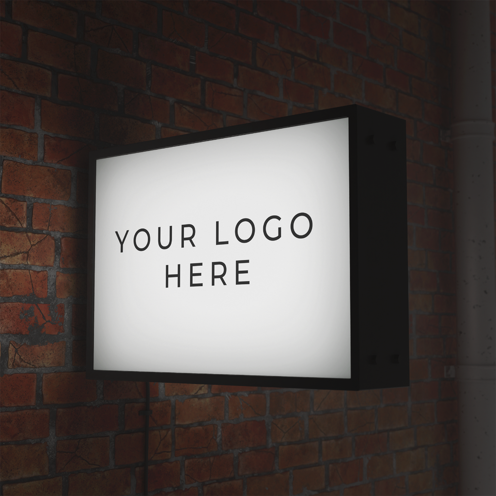 Rectangular LED Light Box – Illuminated Business Sign