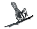 Blue Jay Tree Stake Metal Wall Art | Indoor Outdoor | Up to 46" | Over 20 Color Options