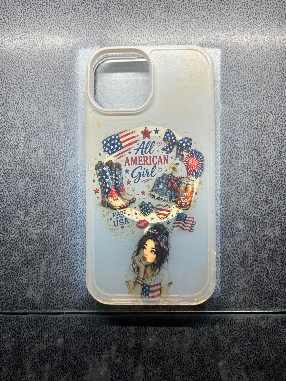 Custom All American Girl Phone Case