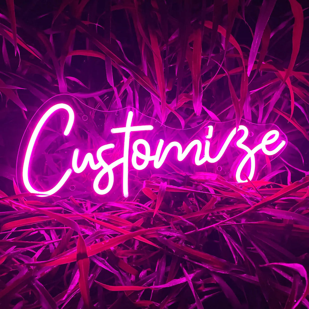 Custom LED Neon Signs – Personalized Name & Logo Signs