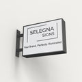 Rectangular LED Light Box – Illuminated Business Sign