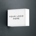 Rectangular LED Light Box Sign – Custom Acrylic Business Sign