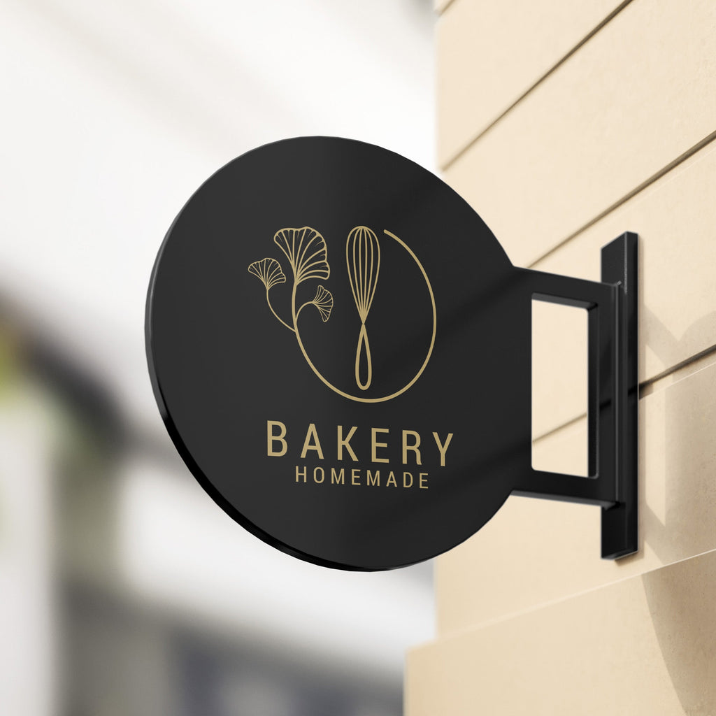 Custom Metal Business Logo Sign – Outdoor Storefront Sign