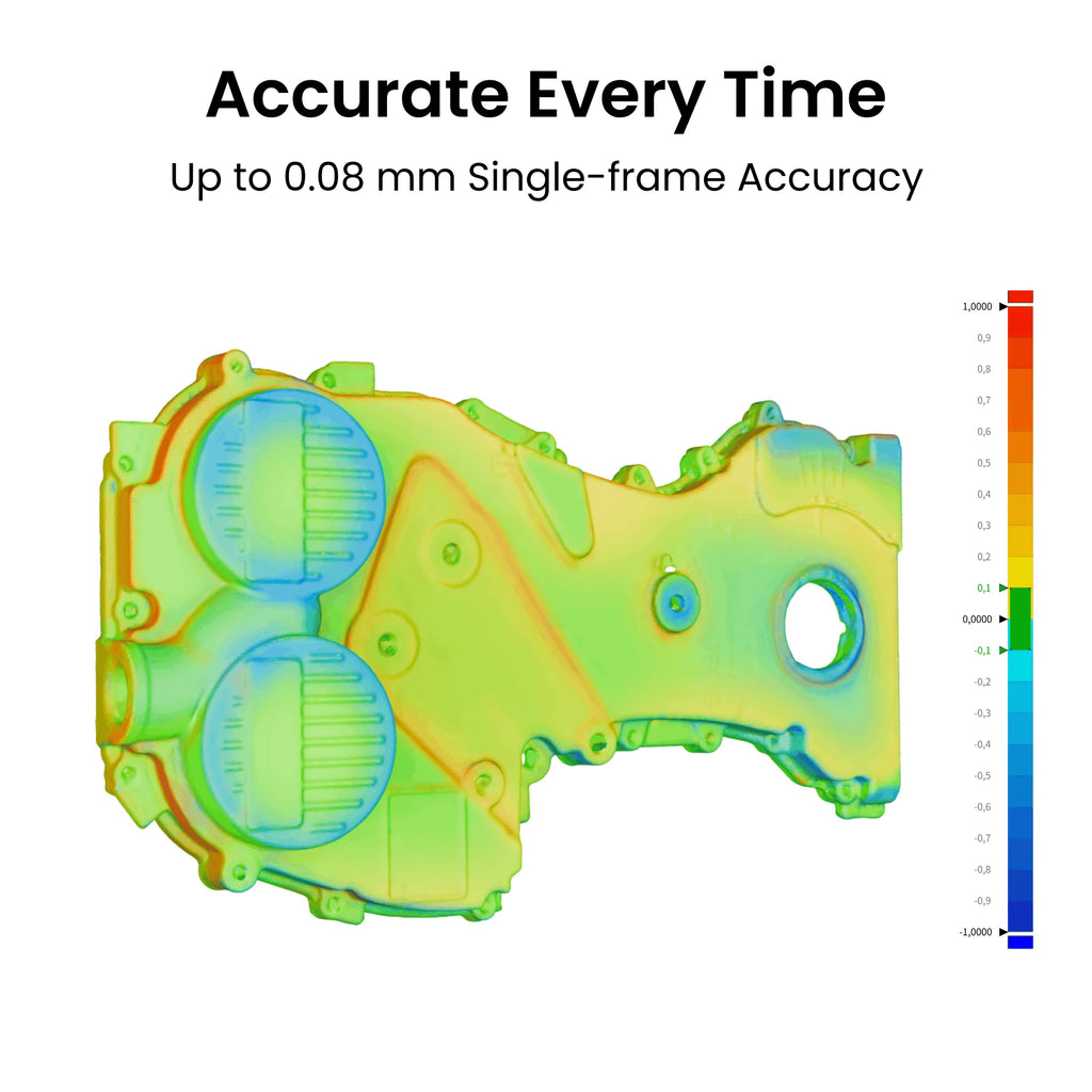 POP 3 Plus: the Handheld 3D Scanner with Color Scans - Revopoint