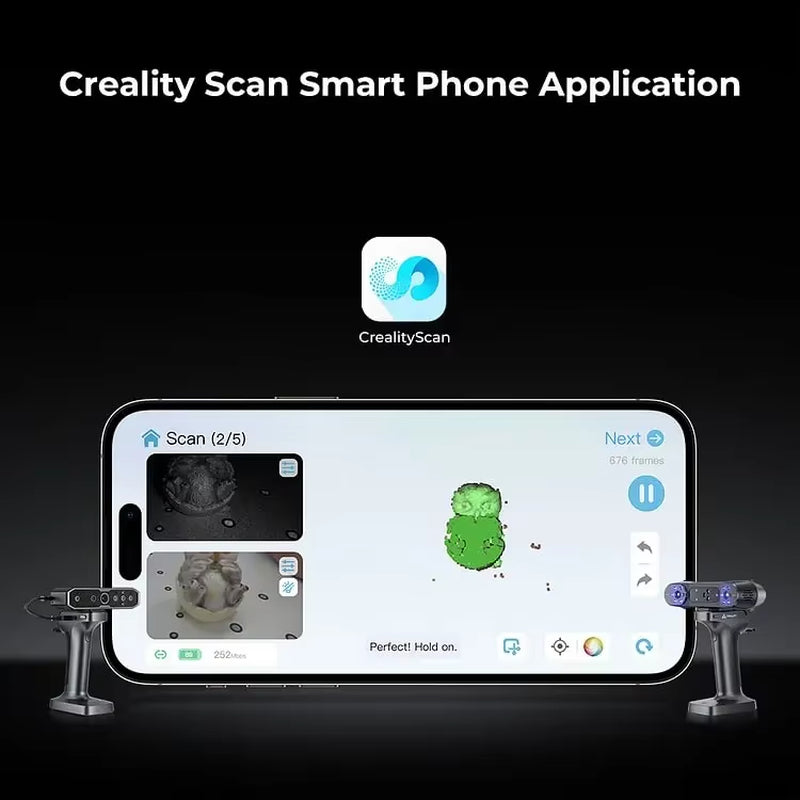 Scan Bridge Portability in 3D Scanning Handheld Wireless Wifi6 for Otter/Raptor/Raptorx/Sermoon S1 3D Scanner