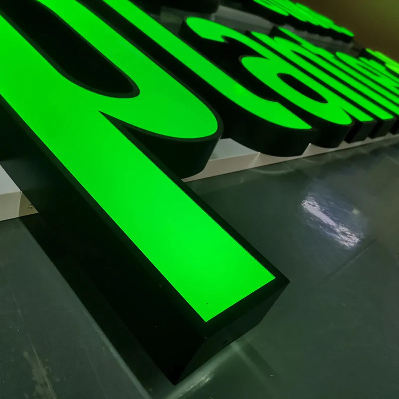 Front Lit LED Channel Letters – Custom 3D Business Sign for Storefront