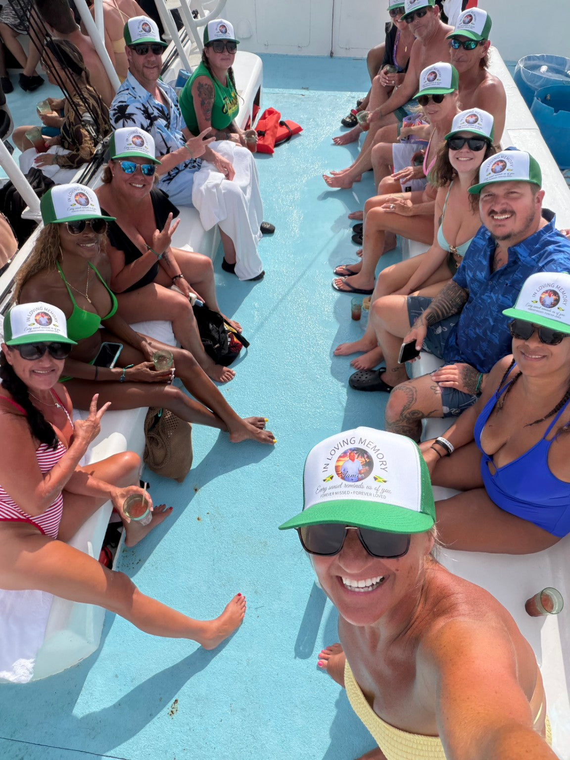 Custom Memorial Hats — Boat Group