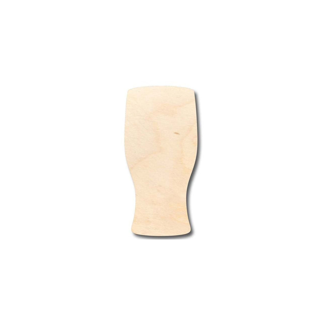 Unfinished Wood Beer Pint Glass Shape - Bar Decor - Craft - up to 46" DIY