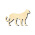 Unfinished Wood Cheetah Shape - Animal - Wildlife - Craft - up to 46" DIY