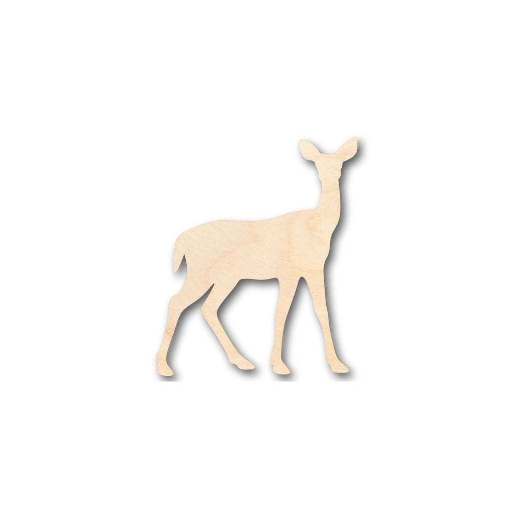 Unfinished Wood Deer Shape - Animal - Craft - up to 46" DIY