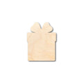 Unfinished Wood Present Gift Shape - Christmas - Birthday - Craft - up to 46" DIY