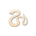 Unfinished Wood Serpent Snake Shape - Animal - Wildlife - Craft - up to 46" DIY