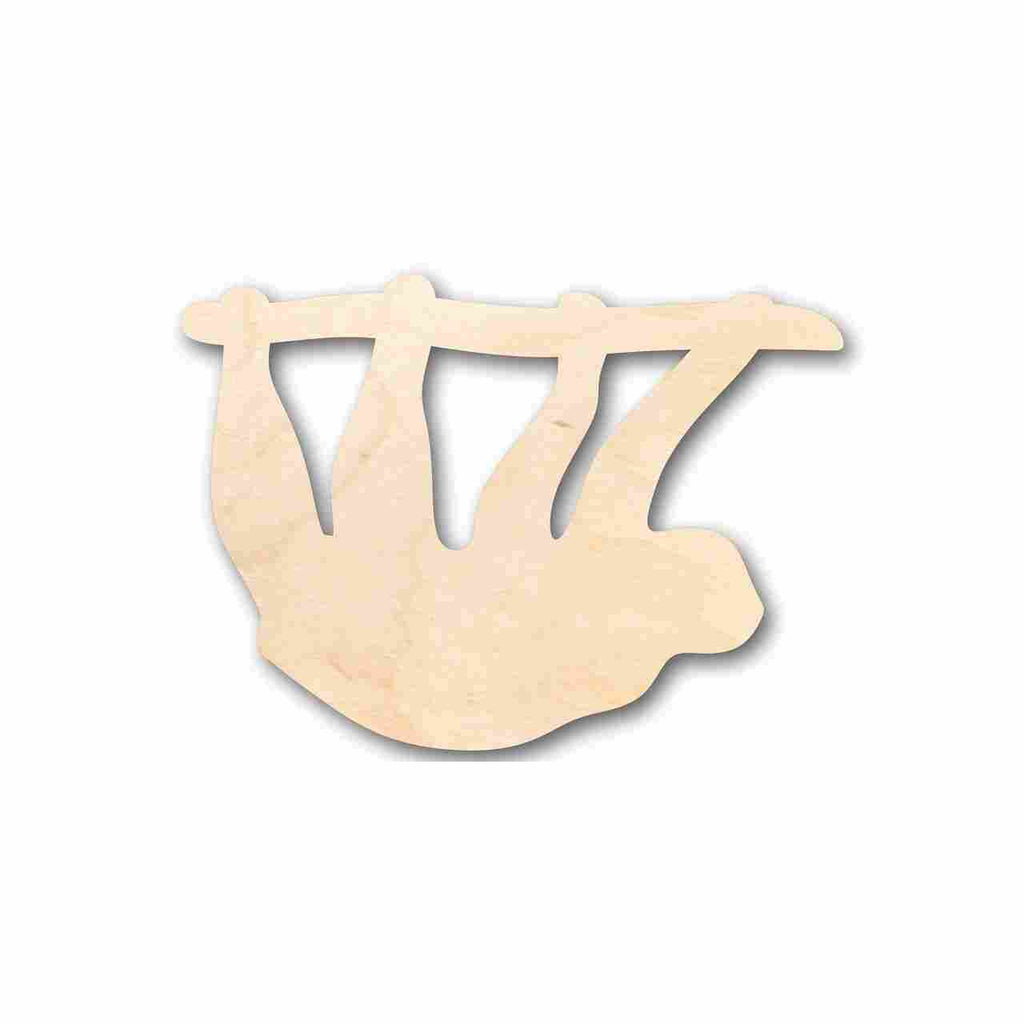 Unfinished Wood Sloth Shape - Animal - Wildlife - Craft - up to 46" DIY