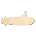 Unfinished Wood Submarine Shape - Ocean - Beach - Nursery - Craft - up to 46" DIY