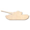 Unfinished Wood Tank Shape - Army - Marines - Military - Craft - up to 46" DIY