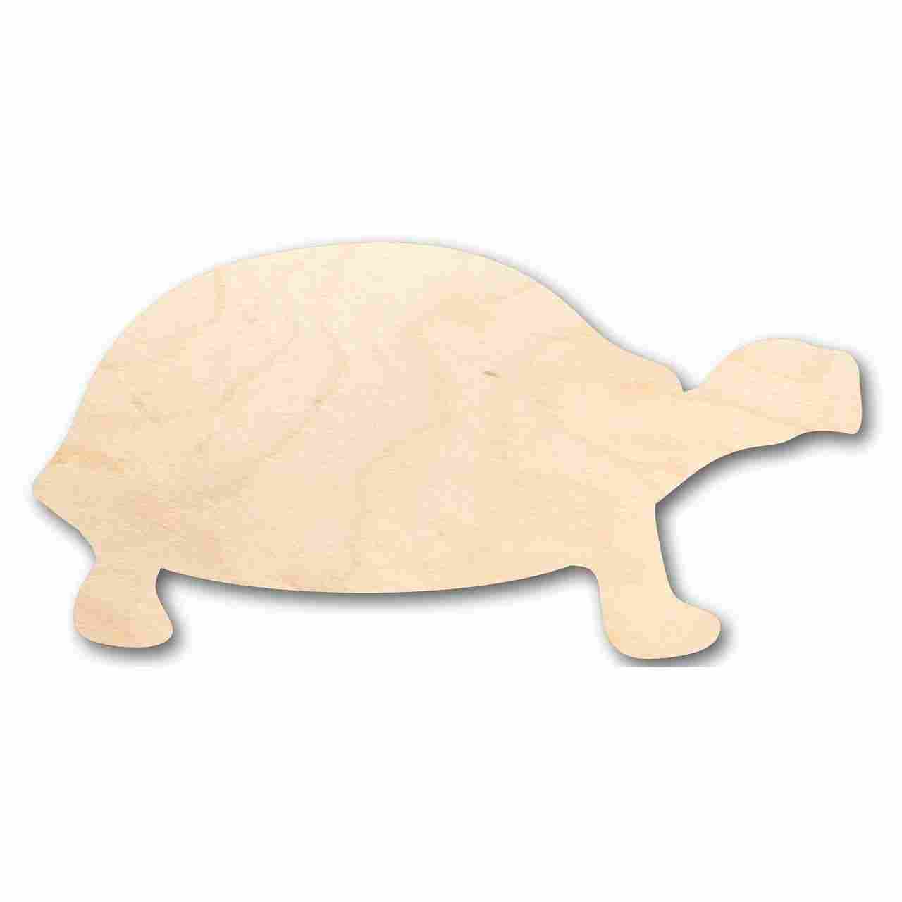 Unfinished Wood Tortoise Shape - Animal - Craft - up to 46" DIY