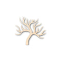 Unfinished Wood Tree No Leaves Shape - Fall - Winter - Craft - up to 46" DIY