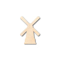Unfinished Wood Windmill Shape - Dutch - Farm - Garden - Craft - up to 46" DIY
