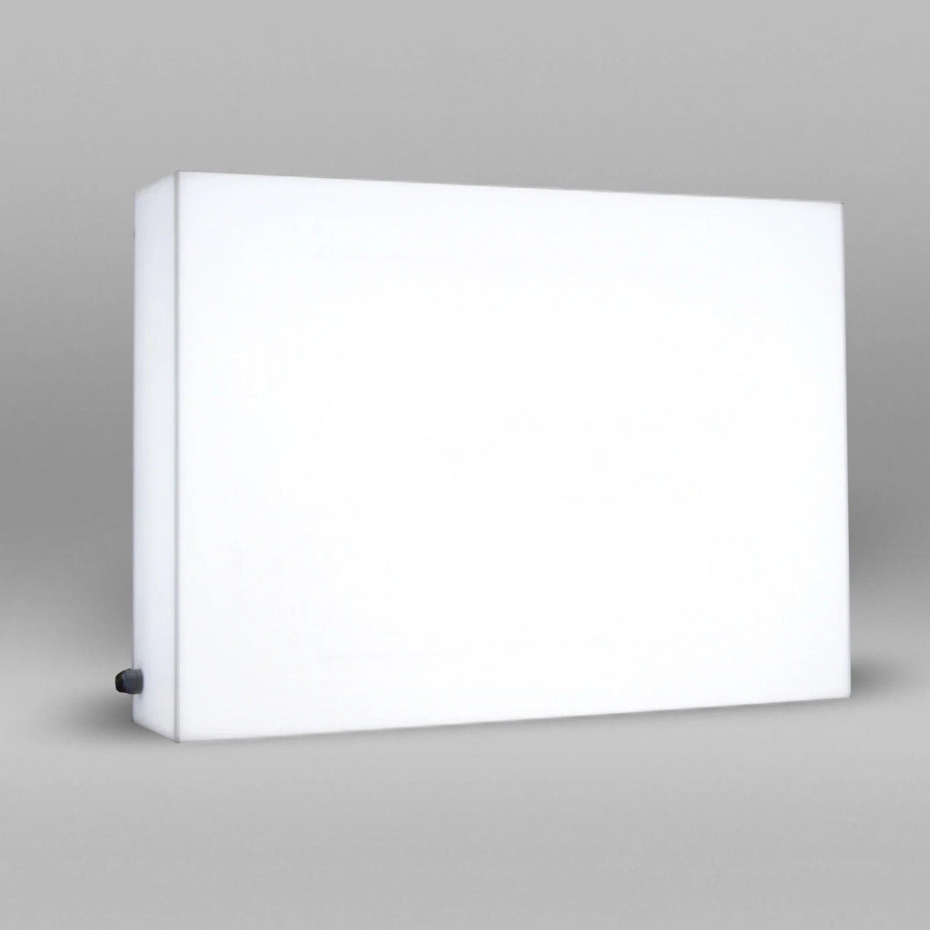 Rectangular LED Light Box Sign – Custom Acrylic Business Sign